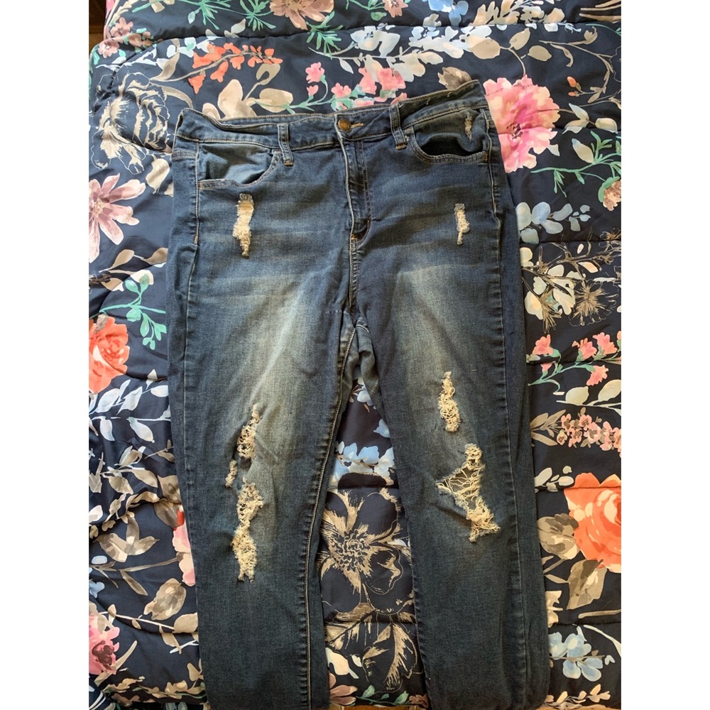 SO distressed jeans